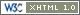 logo W3C Xhtml